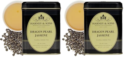 Dragon Pearl, Jasmine Tea, 4 oz (112 g), Harney & Sons