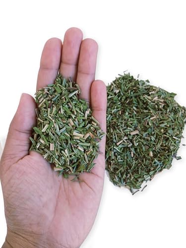 Dried Lemon Grass Cut 1oz/28g USDA Organic Fresh And Pure Premium Grade Dried Lemon Grass Cut, Lemongrass Harvested From Ceylon Sri Lanka