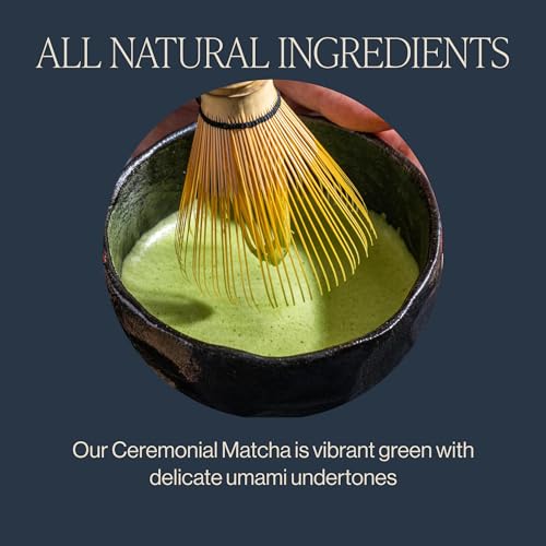 Rishi Tea Ceremonial Matcha - Organic Japanese First Harvest Ceremonial Grade Matcha Green Tea Powder - 1.05 Oz Tin