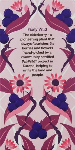 Pukka Elderberry & Echinacea Organic Herbal Tea, Perfect for Wellness Support, Caffeine Free, 20 Total Tea Bags