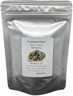 Tropical Black Tea - Loose Leaf Blend Black Tea - By Nature Tea (8 oz)