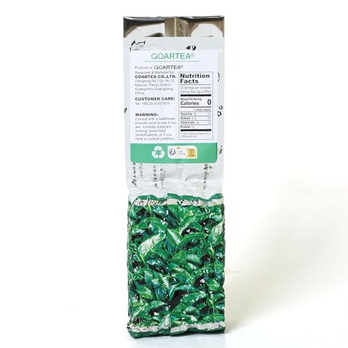 GOARTEA - Jasmine Dragon Pearls - 250g / 8.8oz Supreme Grade - Jasmine Pearl Green Tea - Chinese Green Tea Loose Leaf