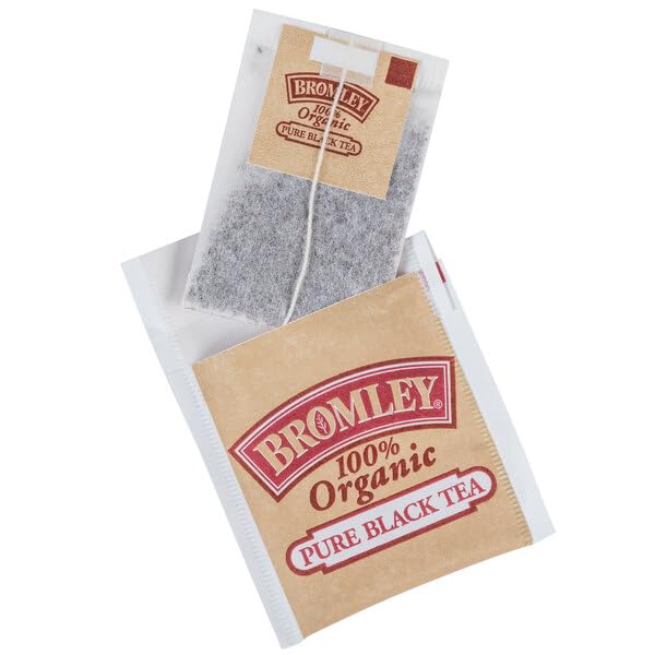 Prompt Prep Bromley Organic Black Tea Bags – 48 Count with Prompt Prep Branded Spoon | Premium Assam Blend | Smooth, Rich Flavor | Non-GMO, Eco-Friendly Sachets | Perfect for Morning Energy & Relaxation