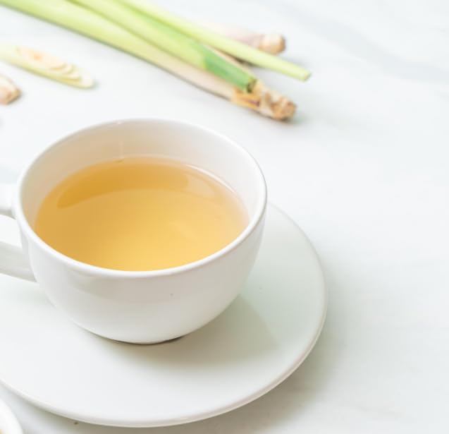 SanosTea New Improved Organic Lemongrass Premium Herbal tea, flavorful, refreshing, stress relief, caffiene free tea