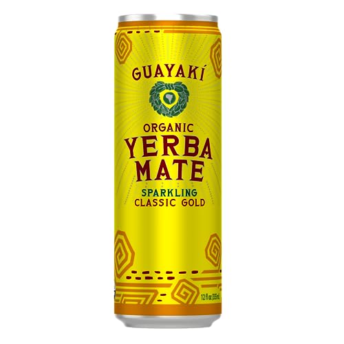 Guayakí Yerba Mate, Organic Energy Drink Alternative, Bluephoria, 150mg Natural Plant Based Caffeine, Better for You Energy & Focus, No Jitters or Crash, 15.5 Oz (Packaging May Vary)