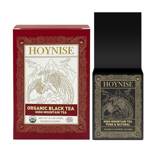 HOYNISE - Jasmine Green Tea Loose Leaf - Zero Bitterness - Naturally Fragrant & Smooth - No Artificial Flavorings & Additives - Enjoy Hot or Iced, 100g/3.5oz
