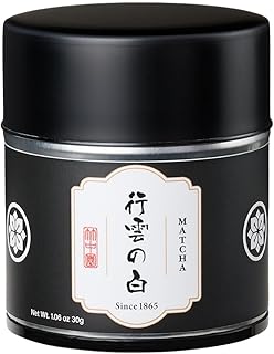 TAKENAKAEN SASHICHI Kouun no Shiro Ceremonial Grade Matcha Green Tea Powder, First Harvest, Premium Japanese Matcha, Made in Japan, 30g