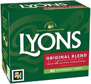 Lyons Original Irish Tea. 80 Bags