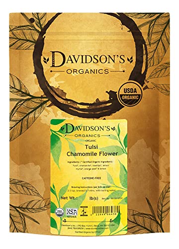 Davidson's Organics, South African Rooibos, Loose Leaf Tea, 16-Ounce Bag (Packaging May Vary)