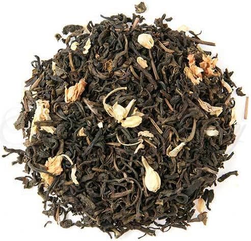 Denise's Fine Tea, Premium, Jasmine with Flower, Green Tea, Loose Leaf (100g)