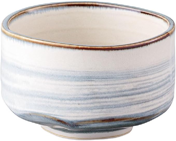 Japanese Traditional Handcrafted Mino Matcha Chawan Tea Bowl Cup Ceremony Tableware Pottery (Harugas