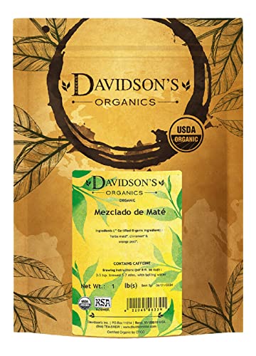 Davidson's Organics, South African Rooibos, Loose Leaf Tea, 16-Ounce Bag (Packaging May Vary)