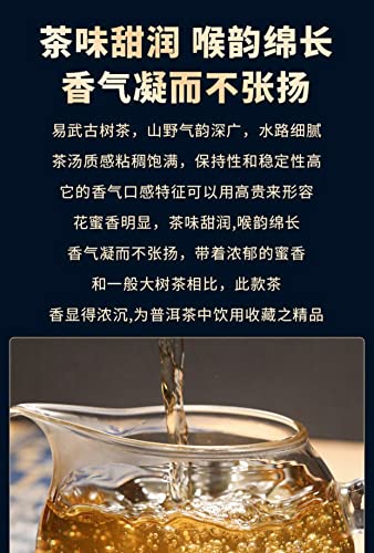 2020 Sheng Jia Yuan Yiwu Ma Black Raw Pu-erh Tea Cake, 357g, from Yunnan