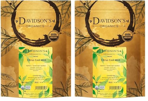 Davidson's Organics, South African Rooibos, Loose Leaf Tea, 16-Ounce Bag (Packaging May Vary)