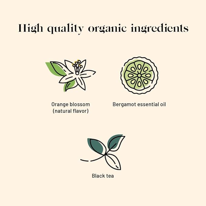 Kusmi Tea - Anastasia - Organic Black Tea with Bergamot & Lemon - Flavored with Orange Blossom - Caffeinated Tea - Inspired by the Iconic Earl Grey Tea- Loose Leaf Tea - Tin Box of 3.5 oz