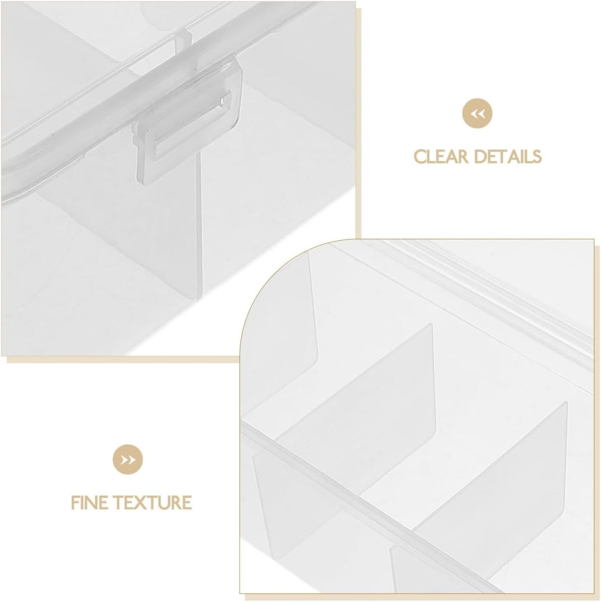 Tea Bag Organizer Box with Lid Multi-Grid Tea Bag Holder and Sugar Packet Organizer for Counter Compact Storage Box for Kitchen Coffee Station Office Bar 11.22 X 3.54 X 2.63 in