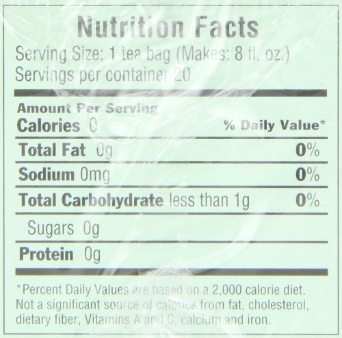 Triple Leaf Tea, White Peony, 20 Tea Bags (Pack of 6)