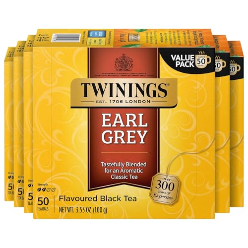 Twinings Pumpkin Spice Chai Black Tea Individually Wrapped Bags, 20 Count (Pack of 6), Warm, Spicy & Aromatic, Caffeinated, Enjoy Hot or Iced