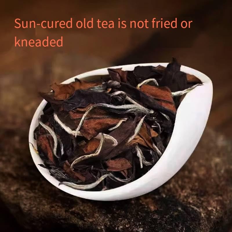 White Tea (100g) - Shou Mei Loose Leaf - Mellow Floral Aroma - Naturally Fermented & Sweet - Antioxidant Rich White Tea