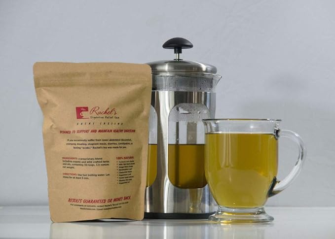 (60 Bags/120 Cups) Rachel’s Tea: Turmeric, Wild Yam, Ginger, Marshmallow, Chamomile, Peppermint, Fennel Slippery Elm