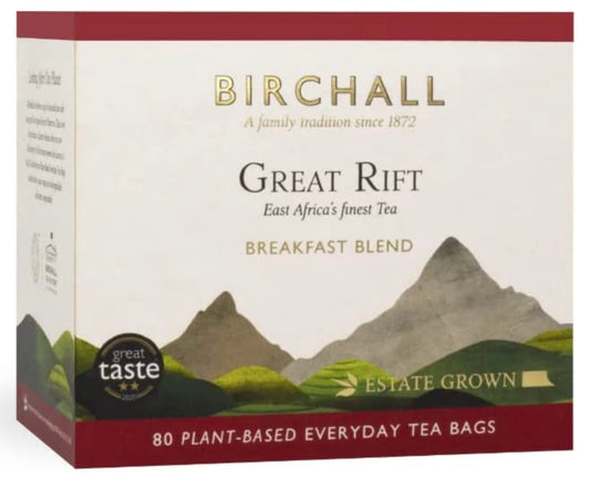 Birchall Great Rift Breakfast Blend - 80 Everyday Tea Bags