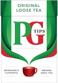 PG Tips Loose Leaf Tea, White, 8.8 Oz