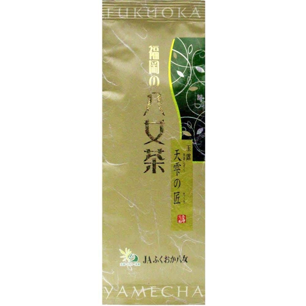 八女茶 Brand [Japanese Green Tea] (Amashizuku no Gyokuro Takumi) 100% Yamecha Japanese Green Tea Leaves