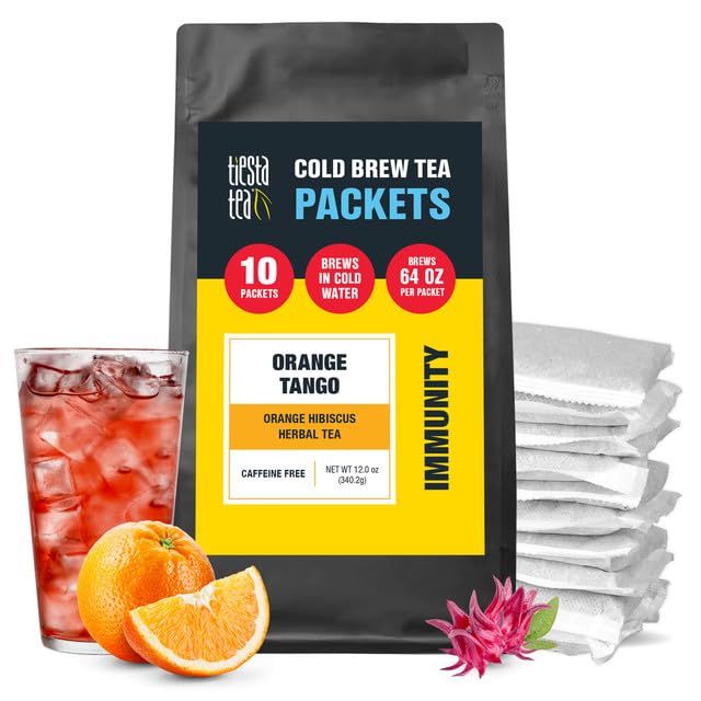 Orange Tango Cold Brew 64oz Pitcher Packs 10 Pack Wholesale Tea