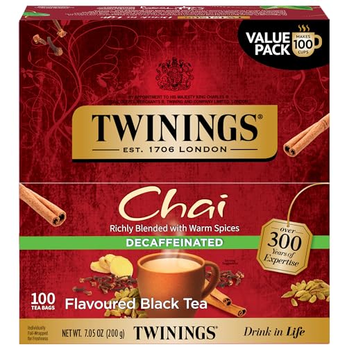 Twinings Green Tea with Jasmine Individually Wrapped Bags, 100 Count (Pack of 1), Fragrant Floral Scent, Caffeinated, Enjoy Hot or Iced, 100 Teabags