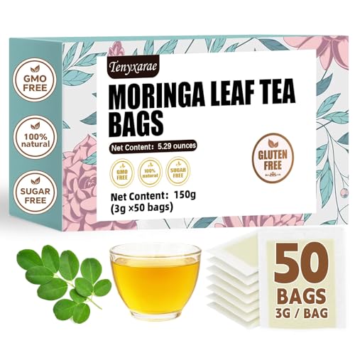 Lavender Flowers Tea Bags-120 Teabags, 2g/Bag, Made with 100% Natural Lavender Flowers. Helps with Relieve Fatigue and Antioxidation|Caffeine-Free|Sugar-Free|Gluten-Free|Vegan Eco-Friendly Tea Bags