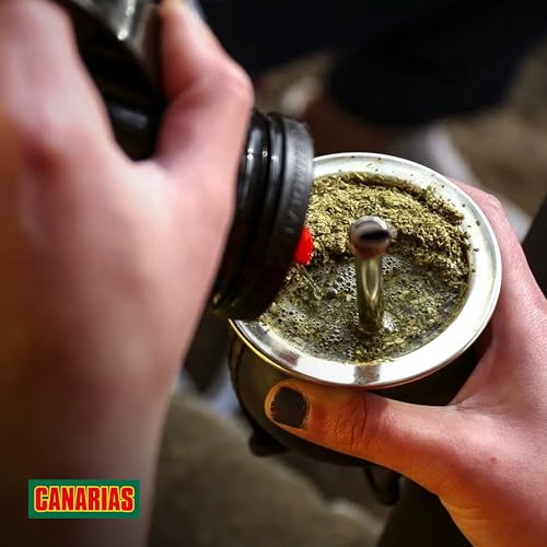 Canarias Yerba Mate Traditional 2.2 lb - Uruguayan Yerba Mate Tea - Ground Leaf Without Stems (Sin Palo) | Strong & Full-Bodied Flavor