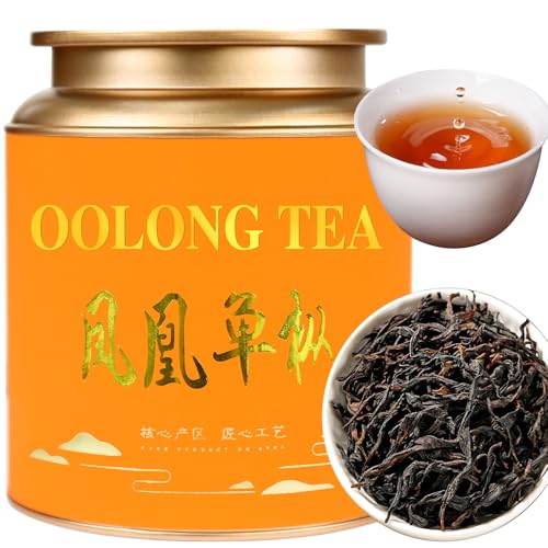 CHADUO Phoenix Dancong Oolong Tea Loose Leaf Phoenix Oolong Tea From Chaozhou Phoenix Mountain Chinese Tea 4.23oz/120g Honey Orchid Fragrance Grade AAA 蜜兰香 凤凰单丛 潮州乌岽单枞茶叶
