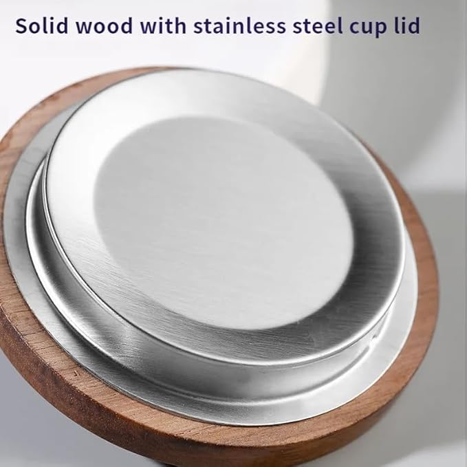 SHUWEICAO-Glass Tea Cup with Infuser and Lid, 17oz/500ml Hand-blown Borosilicate Glass Tea Mugs for Loose Leaf Tea. Gifts for Men (Landscape View Mark)