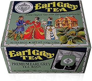 Mlesna EARL GREY 50 Tea Bags (100g) (EARL GREY BLACK TEA)