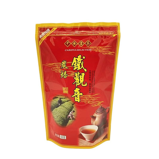 จีเอฟ Tieguanyin Oolong Tea | Traditional Chinese Loose Leaf Tea | Iron Goddess of Mercy | Floral & Buttery Notes | 500g