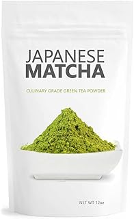 Pure Japanese Matcha Ryori 12oz Green Tea Powder - Culinary Grade Second Harvest