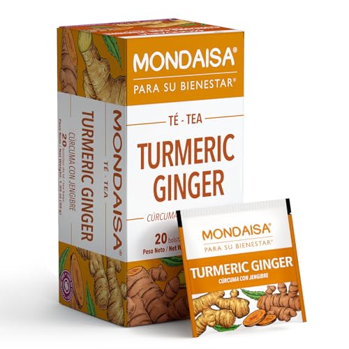 Mondaisa Echinacea Tea | 20 Tea Bags (4 Pack) | Caffeine-Free Herbal Infusion