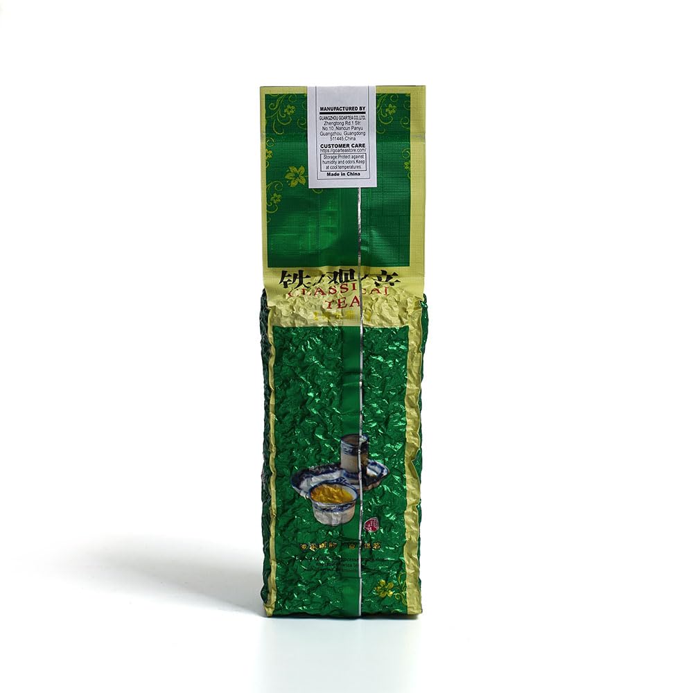 GOARTEA Tie Guan Yin Oolong Tea - 4Pcs 250g / Total 35.2oz Premium Grade - Anxi Tieguanyin Chinese Oolong Loose Leaf - High Mountain Fujian Iron Goddess