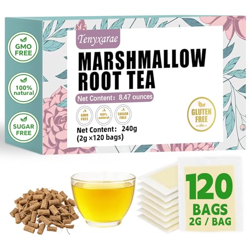 Lavender Flowers Tea Bags-120 Teabags, 2g/Bag, Made with 100% Natural Lavender Flowers. Helps with Relieve Fatigue and Antioxidation|Caffeine-Free|Sugar-Free|Gluten-Free|Vegan Eco-Friendly Tea Bags