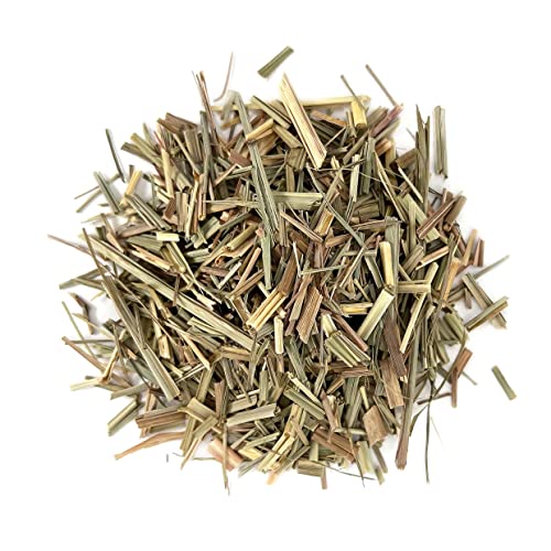 Food to Live Dried Lemongrass Leaves, 2 Ounces - Cut Lemon Grass Herb, Vegan, Bulk. Lemony Flavor and Aroma. Rich in Vitamin C. Essential Ingredient for Thai, Indian, Indonesian Dishes