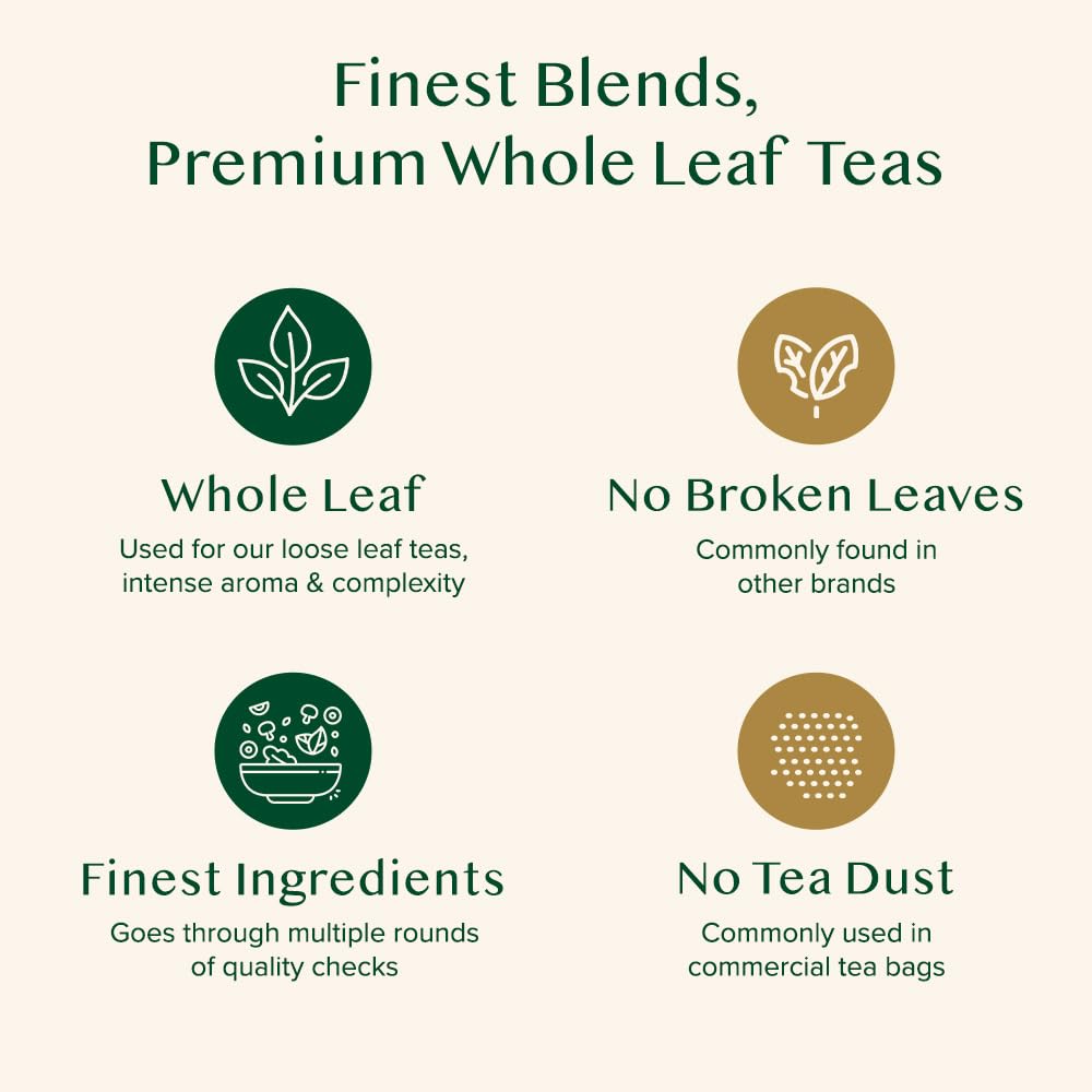 VAHDAM Masala Chai Tea - Loose Leaf 170+ Cups (340g/12oz) Blend of Black Tea with Cinnamon, Cardamom, Cloves &amp; Black Pepper | Vacuum Sealed Pack