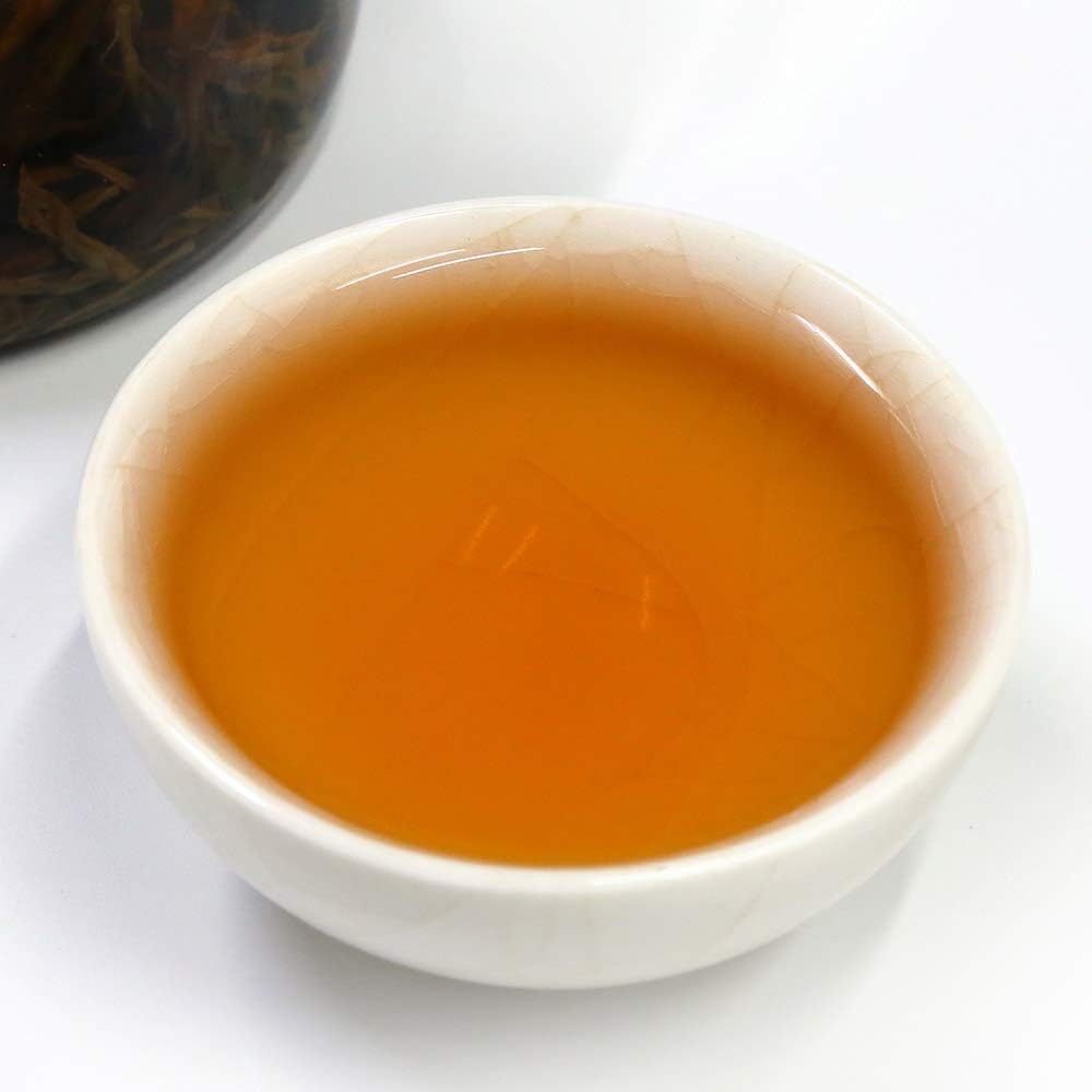 FullChea - Dan Cong - Oolong Tea Loose Leaf - Chaozhou Phoenix Tea Mountain Oolong with Sweet and Orchids Aroma - Health Tea (125g / 4.40oz)