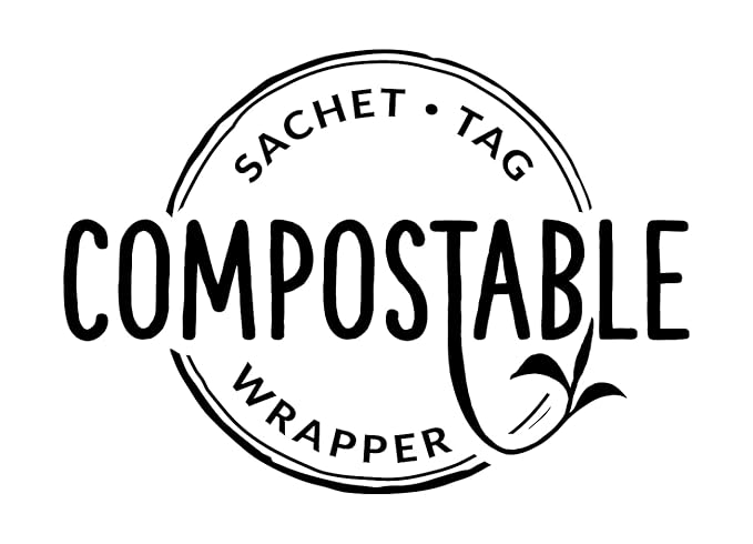 Two Leaves and a Bud Organic Tropical Green Tea Bags, Whole Leaf Green Tea in Sachets, 15 Count (Pack of 6)