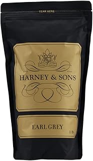 Harney & Sons Earl Grey Loose Tea 16 Ounce – Black Tea with Bergamot