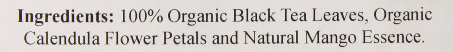 The Tao of Tea Black Mango Blended Black Tea, 1-Pounds