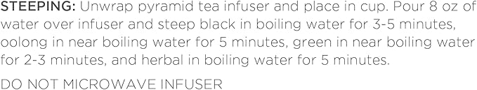 Tea Forte Demoiselle Premium Tea Presentation Box Tea Gift Sampler, 20 Count, 2 of Each Variety Individually Wrapped Handcrafted Pyramid Infuser Bags