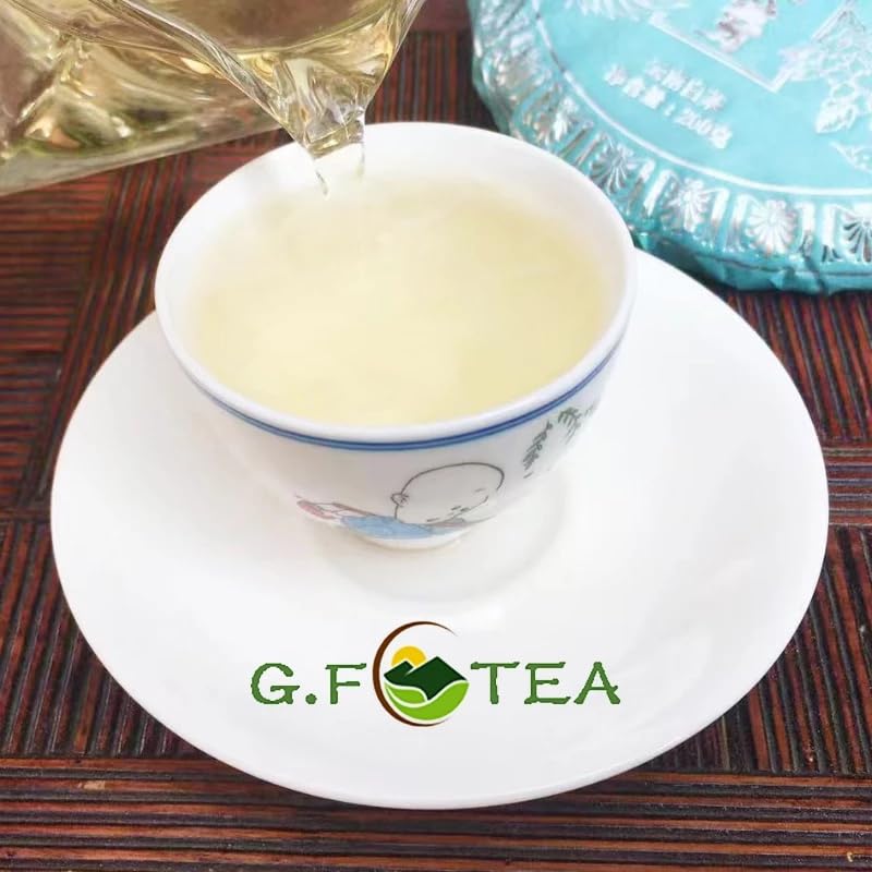 จีเอฟ Genuine Bai Hao Yin Zhen | Premium Silver Needle White Tea | Hand-Picked Whole Tea Buds | Smooth & Delicate Tisane | 200g