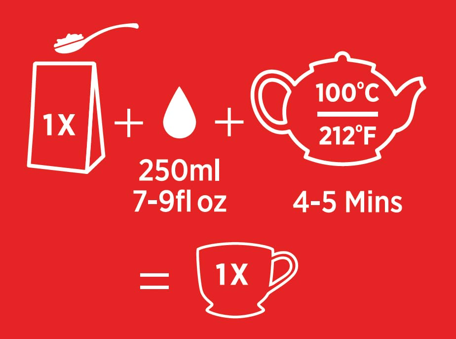 Yorkshire Tea, Red, Black Loose Leaf Tea, 2.2lb (Pack of 1)