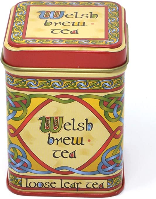 Royal Tara Set of 2 Welsh Brew Loose Leaf Tea with Celtic Red Dragon (Net Weight -1.41 oz Gross Weight -3.35oz)