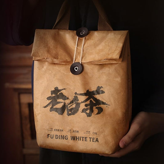 Chinese Kung Fu Tea - 2013 Aged Shoumei Dragon Pearl White Tea, Fuding Fujian, Jujube Aroma, 10-Year-Aged, High-Mountain, 250g or 500g Bag (250g)
